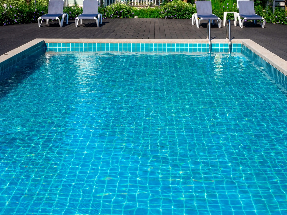 swimming pool shape rectangular curved