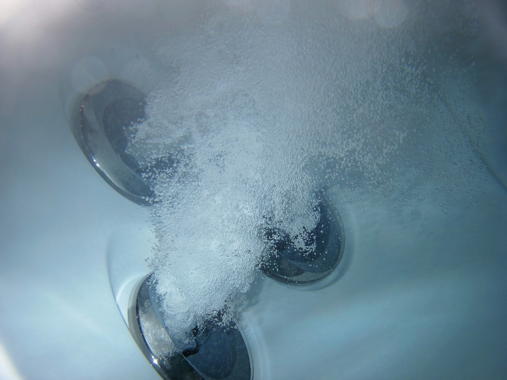 Hot,Tub,Jets,Under,Water,With,Bubles