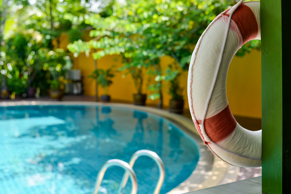 Swimming pool safety equipment